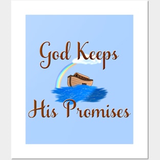 Noahs Ark God Keeps His Promises Posters and Art